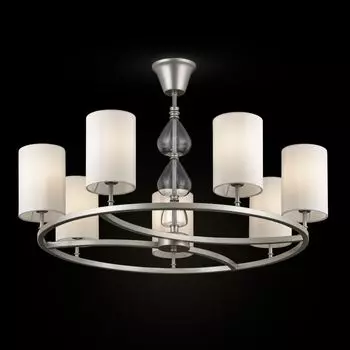 Подвесная люстра Armony с бежевыми абажурами