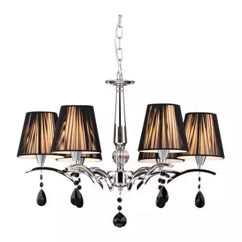 Подвесная люстра Arte с черными абажурами