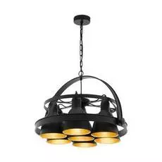 Подвесная люстра Backbarrow черного цвета