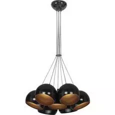 Подвесная люстра Ball черного цвета