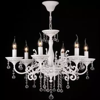 Подвесная люстра Bellona белого цвета