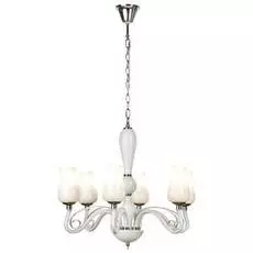 Подвесная люстра белого цвета