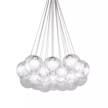 Подвесная люстра Bocci Clear с плафонами из стекла