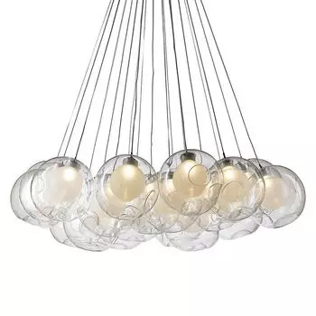 Подвесная люстра Bocci Clear с плафонами из стекла