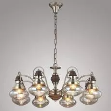 Подвесная люстра Bogates Gustavo с плафонами из стекла