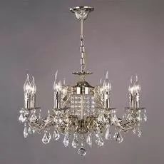 Подвесная люстра Bogates с хрустальными подвесками