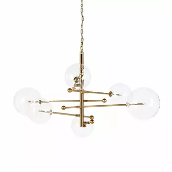 Подвесная люстра Bola с плафонами из стекла