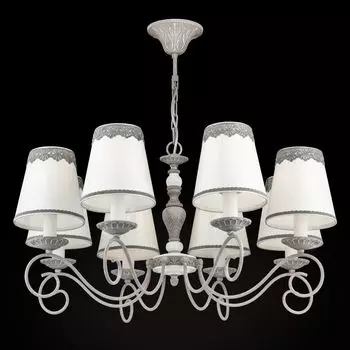 Подвесная люстра Bouquet с белыми абажурами