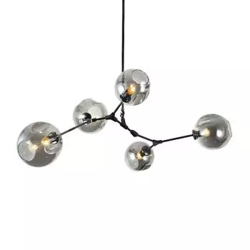 Подвесная люстра Branching с плафонами из стекла