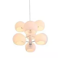 Подвесная люстра Calmare с белыми плафонами