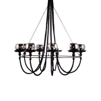 Подвесная люстра Capleback с плафонами из стекла