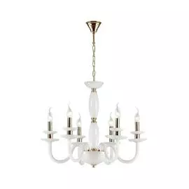 Подвесная люстра Capri белого цвета