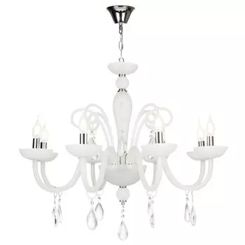 Подвесная люстра Cecilia белого цвета