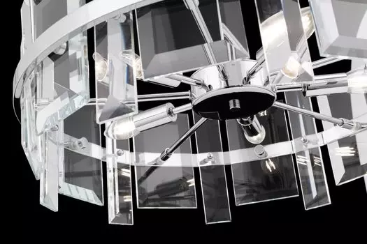 Подвесная люстра Cerezo из стеклянных пластин