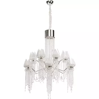 Подвесная люстра Chiaro лотос в стиле арт-деко