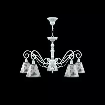 Подвесная люстра Classic с текстильными плафонами