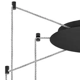 Подвесная люстра Cone с прозрачными плафонами