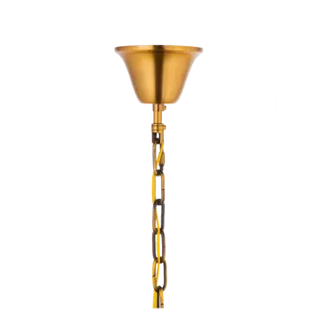 Подвесная люстра Constanta Iron с хрустальными подвесками