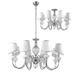 Подвесная люстра Crystal Lux Alma White