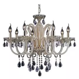 Подвесная люстра Crystal Lux Sierra с прозрачными подвесками