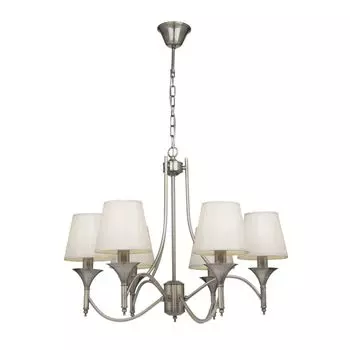 Подвесная люстра Dalia с бежевыми абажурами