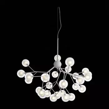 Подвесная люстра Demele с плафонами из стекла