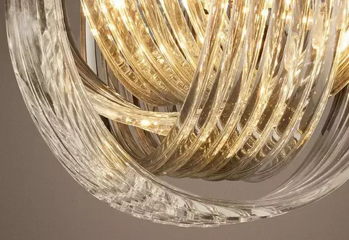 Подвесная люстра Demille с плафоном из стекла