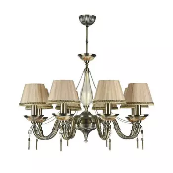 Подвесная люстра Demitas с плафонами из органзы