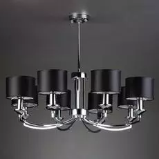 Подвесная люстра Diana черного цвета