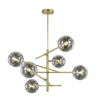 Подвесная люстра Different со стеклянными плафонами