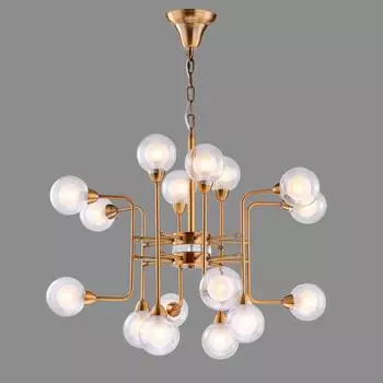 Подвесная люстра Divinare с плафонами из стекла