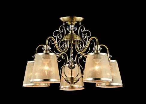 Подвесная люстра Driana с белыми плафонами