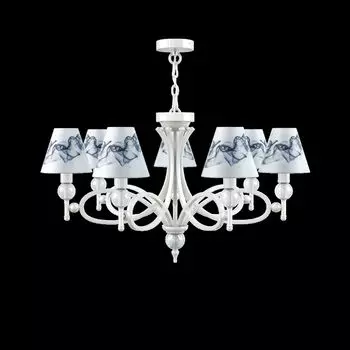 Подвесная люстра Eclectic белого цвета