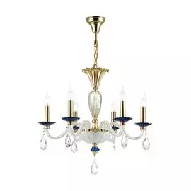 Подвесная люстра Elefi с прозрачными подвесками