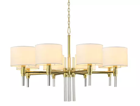 Подвесная люстра Elico с белыми абажурами