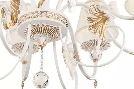 Подвесная люстра Elina с хрустальными подвесками
