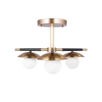 Подвесная люстра Eloise с плафонами из стекла