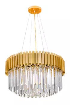 Подвесная люстра Emerald со стеклянными подвесками