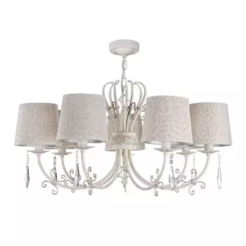 Подвесная люстра Emilia с узорами на абажурах