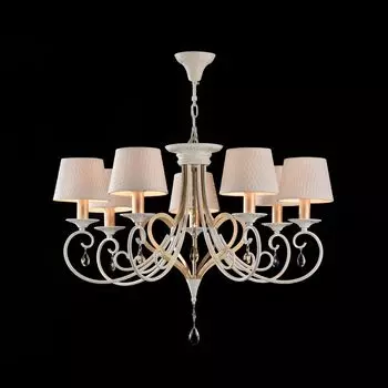 Подвесная люстра Enna бело-золотого цвета