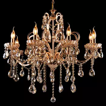 Подвесная люстра Eurosvet хрустальная