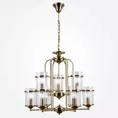 Подвесная люстра Eurosvet консул античная бронза