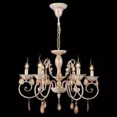 Подвесная люстра Eurosvet золото с белым