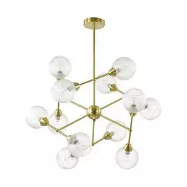 Подвесная люстра Everly с круглыми плафонами