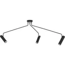 Подвесная люстра Eye Super Black черного цвета