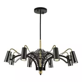 Подвесная люстра Fabia черного цвета