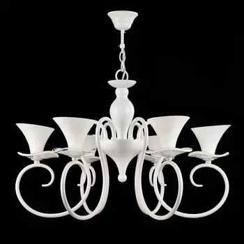 Подвесная люстра Fabre с плафонами из стекла