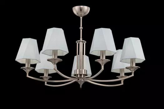 Подвесная люстра Faina с голубыми плафонами