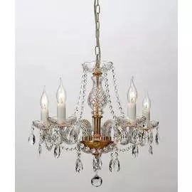 Подвесная люстра Favourite "Monreal" с хрустальными цепочками и кулонами