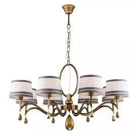 Подвесная люстра Favourite Nika с белыми абажурами